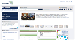 Desktop Screenshot of ag-leb.saarland.de